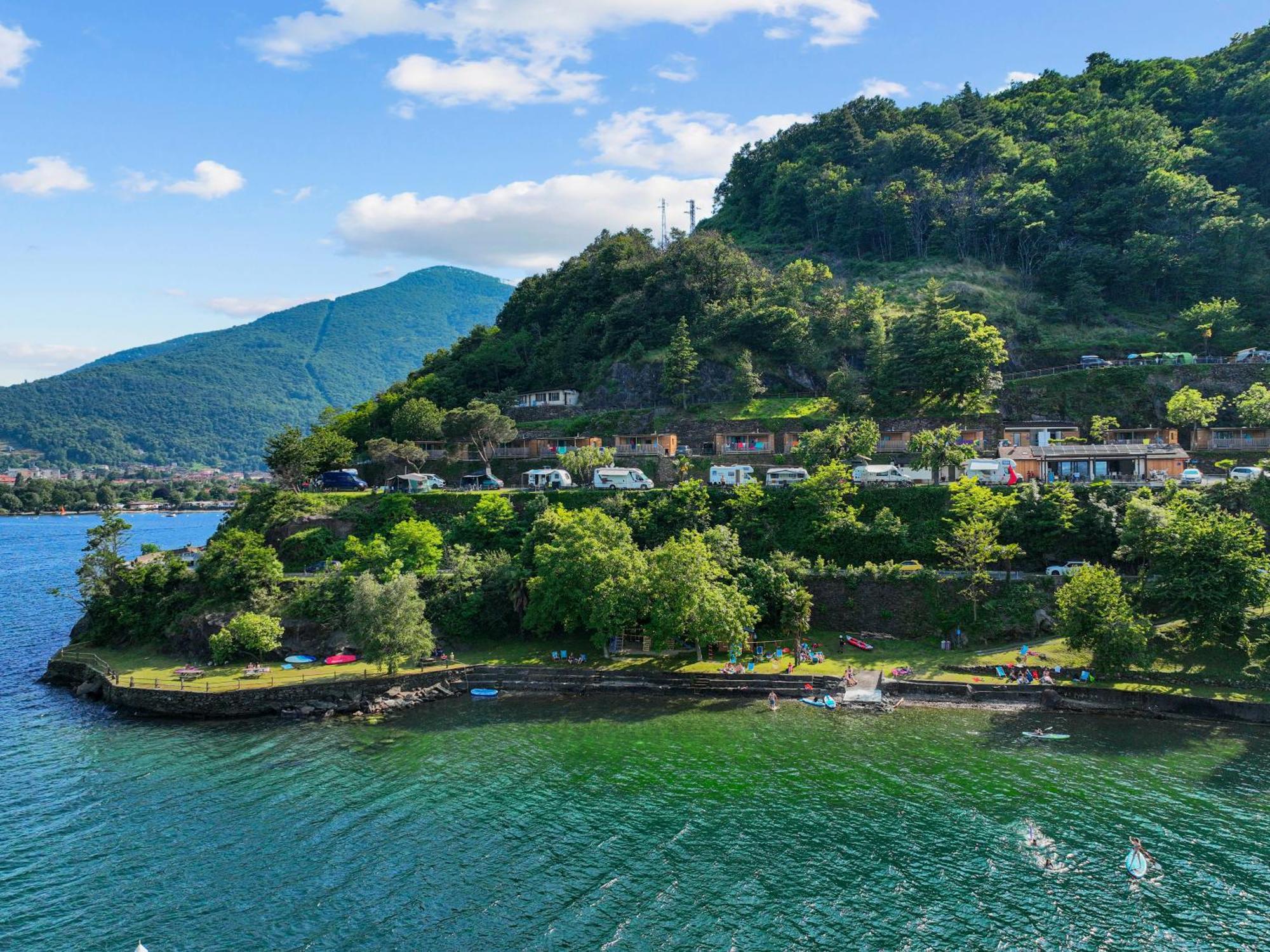 Lakeview Cannobio Camping & Resort Exterior photo